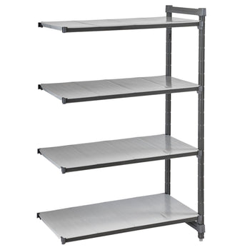 CAMBRO | Camshelving® - Basics Plus - regał nadstawny - 1480 mm - z 4 pełnymi półkami - Prime Gastro