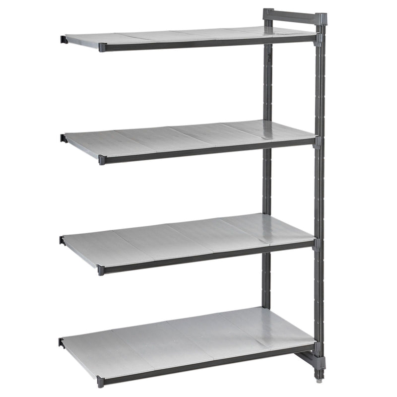 CAMBRO | Camshelving® - Basics Plus - Regał nadstawny - 718 mm - z 4 pełnymi półkami