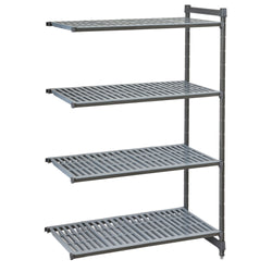 CAMBRO | Camshelving® - Basics Plus - Regał nadstawny - 1328 mm - z 4 półkami szczelinowymi
