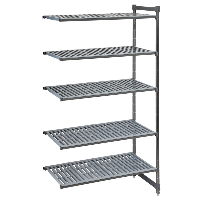 CAMBRO | Camshelving® - Basics Plus - Regał nadstawny - 718 mm - z 5 półkami szczelinowymi