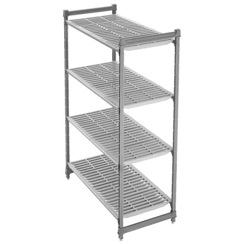 CAMBRO | Camshelving® - Basics Plus - Regał podstawowy - 915 mm - z 4 półkami z otworami