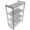 CAMBRO | Regał podstawowy CAMSHELVING® Basics Plus – szerokość: 915 mm – wysokość: 1830 mm – z 4 półkami wentylowanymi, zdjęcie 3 z 8