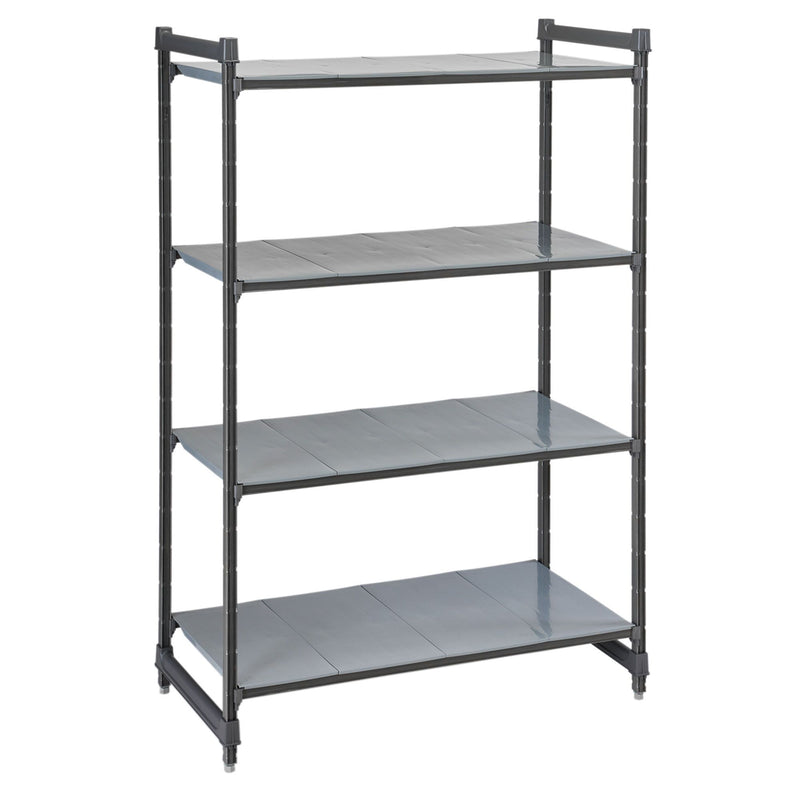 CAMBRO | Camshelving® - Basics Plus - Regał podstawowy - 915 mm - z 4 pełnymi półkami