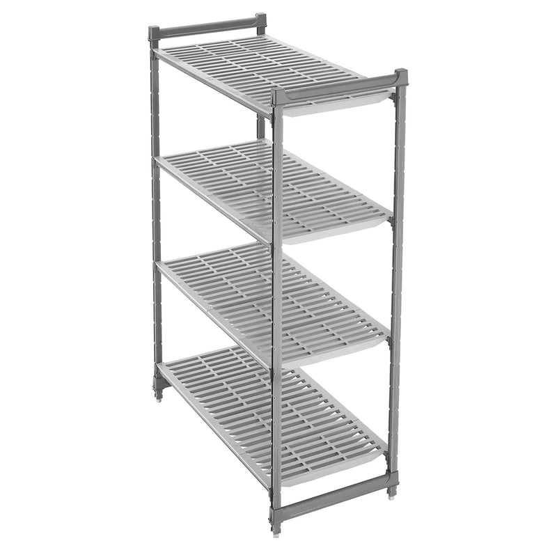 CAMBRO | Camshelving® - Basics Plus - Regał podstawowy - 1070 mm - z 4 półkami szczelinowymi