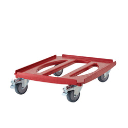 CAMBRO | CAMDOLLY® - Wózek transportowy - odpowiedni do pudełek EPP EN 600x400 - Czerwony