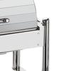 Electric Chafing Dish - GN 1/1 - with Roll Top Lid - Chrome