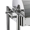 Electric Chafing Dish - GN 1/1 - with Roll Top Lid - Chrome