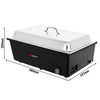 Chafing Dish elektryczny / Podgrzewacz bufetowy elektryczny - GN 1/1 - z pokrywą - Czarny