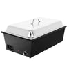 Chafing Dish elektryczny / Podgrzewacz bufetowy elektryczny - GN 1/1 - z pokrywą - Czarny