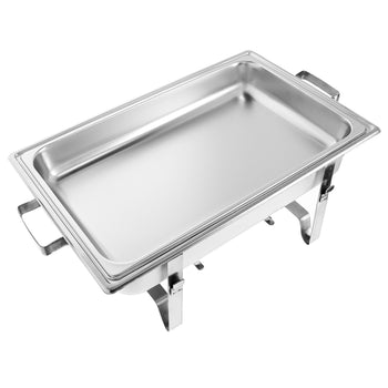 Naczynie do podgrzewania - z pokrywą i nóżkami ze stali nierdzewnej - Prime Gastro