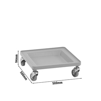 CAMBRO | CAMDOLLY® - Wózek transportowy - Szary - Prime Gastro
