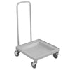 CAMBRO | CAMDOLLY® – wózek transportowy – pasujący do CAMBRO | CAMRACK® 1/1 – z uchwytem – szary