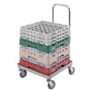 CAMBRO | CAMDOLLY® – wózek transportowy – pasujący do CAMBRO | CAMRACK® 1/1 – z uchwytem – szary