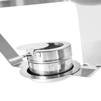 Naczynie do podgrzewania - okrągłe - z pokrywą rolowaną - Prime Gastro