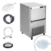 Crushed Ice Machine - 56kg/24h - 430W - Stainless steel - incl. 20kg storage bin