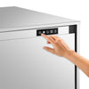 Crushed Ice Machine - 56kg/24h - 430W - Stainless steel - incl. 20kg storage bin