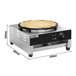 Naleśnikarka - Sterowanie: manualne - Ø 400mm - 3kW - 230V