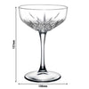 (12 sztuk) Kieliszek koktajlowy - TIMELESS - 270 ml