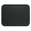 (12 sztuk) CAMBRO | CORFU – laminowana taca warstwowa – prostokątna – 360 x 460 mm – z antypoślizgową gumową powierzchnią – czarna na szarym tle