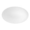 (2 pieces) SELTMANN WEIDEN | Oval Coupe Serving Platter – 400x255 mm - White High-Gloss Porcelain - Microwave & Oven Safe
