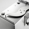 Krajalnica do kiełbas curry – elektryczna – 188 x 225 mm – grubość krojenia: 5–35 mm – 135 W – z 2 ostrzami