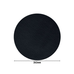 (6 sztuk) SELTMANN WEIDEN | Talerz płaski - Ø 260 mm - czarny