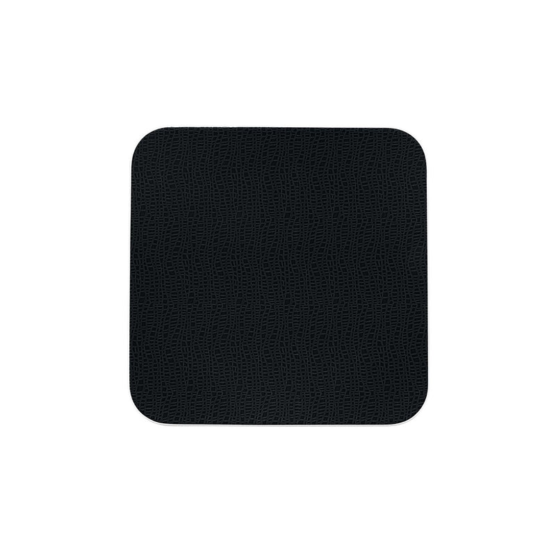 (6 sztuk) SELTMANN WEIDEN | Talerz płaski kwadratowy – 165 x 165 mm – czarny