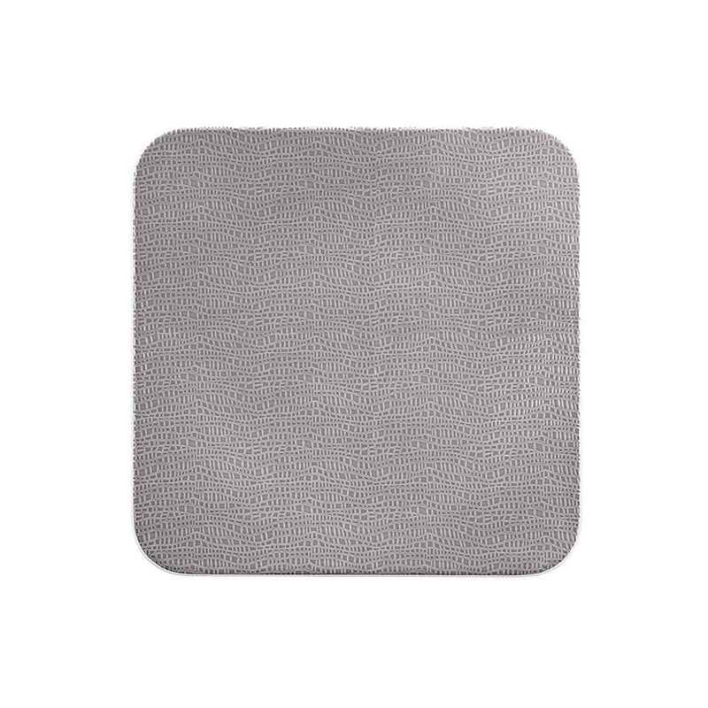 (6 sztuk) SELTMANN WEIDEN | Talerz płaski kwadratowy – 260 x 260 mm – szary