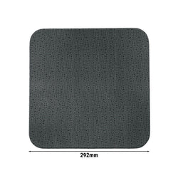 (4 sztuki) SELTMANN WEIDEN | Talerz płaski kwadratowy – 290 x 290 mm – antracytowy