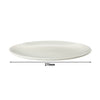 (6 szt.) Talerz płaski coupe Maastricht LUX – porcelana – Ø 270 mm – kość słoniowa