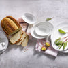(6 pcs) WHITE DELIGHT | Plate - flat - Porcelain - Ø160mm - White