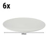 (6 szt.) Talerz płaski coupe WHITE DELIGHT – Ø 320 mm – biały