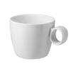 (6 szt.) Filiżanka do cappuccino Maastricht LUX – porcelana – 230 ml – kość słoniowa