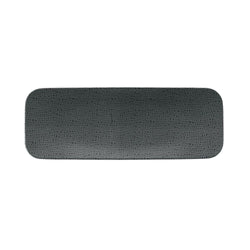 (2 sztuki) SELTMANN WEIDEN | Talerz płaski prostokątny – 380 x 140 mm – antracytowy