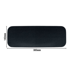 (2 sztuki) SELTMANN WEIDEN | Talerz płaski prostokątny – 380 x 140 mm – czarny