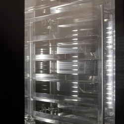 Elektryczny - Piec konwekcyjno - parowy - 5x GN 2/3 - z systemem mycia - w zestawie: Stelaż wewnętrzny