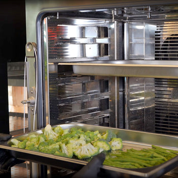 Piec konwekcyjno-parowy - cyfrowy - 11x GN 1/1 - włącznie z systemem mycia - Prime Gastro