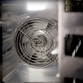 Piec konwekcyjno-parowy - Touch - 40x GN 1/1 lub 20x GN 2/1 - włącznie z systemem mycia & czujnikiem temperatury - włącznie z wózkiem na tace - Prime Gastro