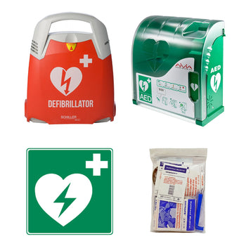Defibrylator – wraz z obudową ścienną, zestawem Defi-Safe i znakami ratunkowymi - Prime Gastro