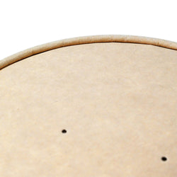 (300 Stück) Karton - Membran - Deckel - Ø 185mm - Braun