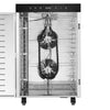Suszarka do żywności – stal nierdzewna – 1,5 kW – od 30 do 90 °C – z 16 półkami i timerem do 24 h