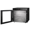 Suszarka do żywności – 800 W – z 10 półkami – czarna