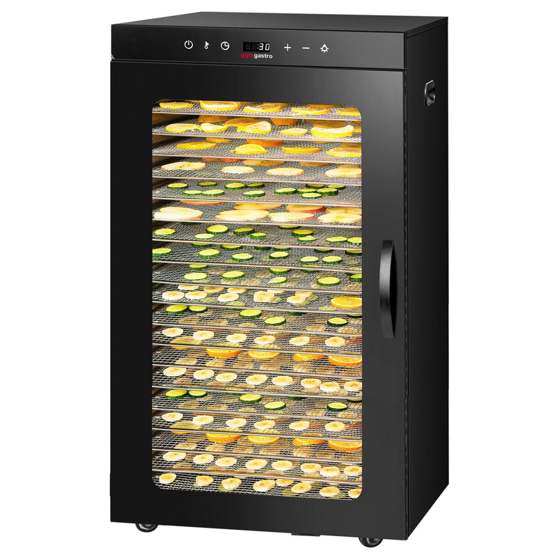 Suszarka do żywności - Czarny - z 20 tacami - 2kW
