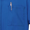 (6 szt.) KARLOWSKY | Tunika damska Essential – z krótkim rękawem – Royal Blue – rozmiar: 44