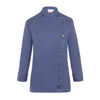 KARLOWSKY | Bluza kucharska damska Jeans-Style – Vintage Blue – rozmiar: 34