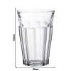 (12 pcs) Duralex | Hi Ball Glass - PICARDIE - 360 ml - Clear