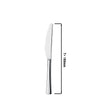(12 sztuk) Noże deserowe Alessandra – 180 mm