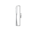 (12 pcs) Dessert knife Mila - 18/10 stainless steel - 185mm