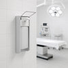 Hand Sanitiser Dispenser - 1000ml - Aluminium - wall mounted, manual, lever operated, refillable reservoir