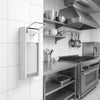 Hand Sanitiser Dispenser - 1000ml - Aluminium - wall mounted, manual, lever operated, refillable reservoir